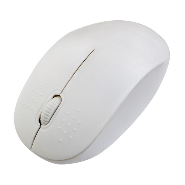 Мышь беспроводная Perfeo TARGET, оптич., 3 кн, USB, 1000 dpi, белая