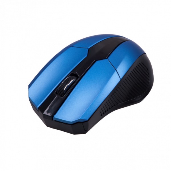 Мышь беспроводная RMW-560 Ritmix, оптич., 3 кн, 1000 dpi, USB, чёрн/синяя