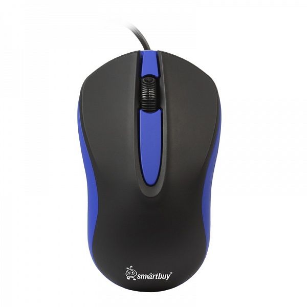 Мышь проводная Smartbuy ONE SBM-329-KB чёрно-синяя