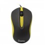 Мышь проводная Smartbuy ONE SBM-329-KY чёрно-желтая