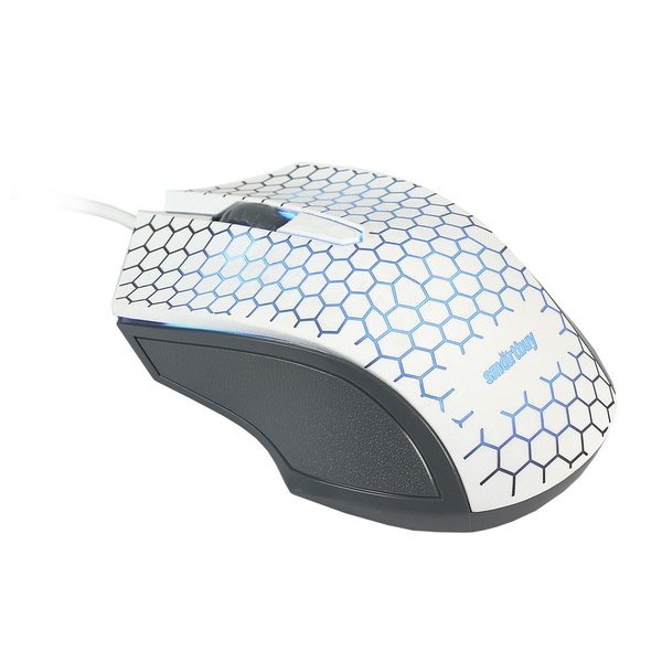 Мышь проводная Smartbuy ONE SBM-334-W белый
