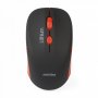 Мышь беспроводная Smartbuy ONE SBM-344CAG-KR с зарядкой от USB черно-красная