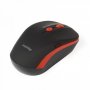 Мышь беспроводная Smartbuy ONE SBM-344CAG-KR с зарядкой от USB черно-красная