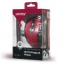Мышь беспроводная Smartbuy SBM-597D-R Dual Bluetooth+USB, красная