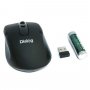 Мышь беспроводная MROP-03U BLACK Dialog Pointer RF 2.4G Optical-3кнопки+ролик прокрутки,USB,чёрная