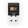 Адаптер беспроводной USB - Wi-Fi для ПК Ritmix RWA-150 (802.11ac/b/g/n, 2.4+5ГГц)