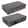 Коммутатор 8 Port 10/100 PoE+2Port Uplink Ethernet Switch ND188