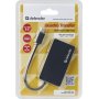 USB-хаб 4 порта Quadro Transfer USB 3.1 TYPE C - USB 3.0, Defender