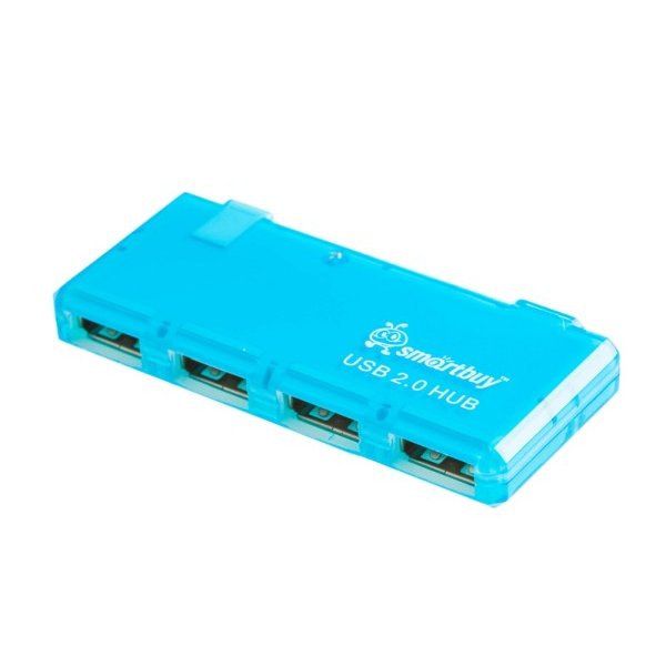 USB-хаб 4 порта SBHA-6110-B SmartBuy голубой