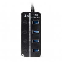 USB-хаб 4 порта SBHA-7314-W SmartBuy, USB 3.0, белый