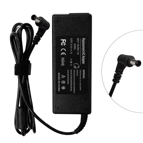 Блок питания 19.5V, 90W, 4.7A (Sony штекер 6,0*4.4мм) для ноутбука