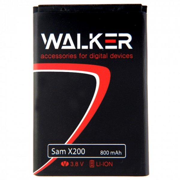 АКБ Samsung (AB463446B) X200/E1070/C3010/X210/X300/X500/X510/X530 (800 mAh), WALKER