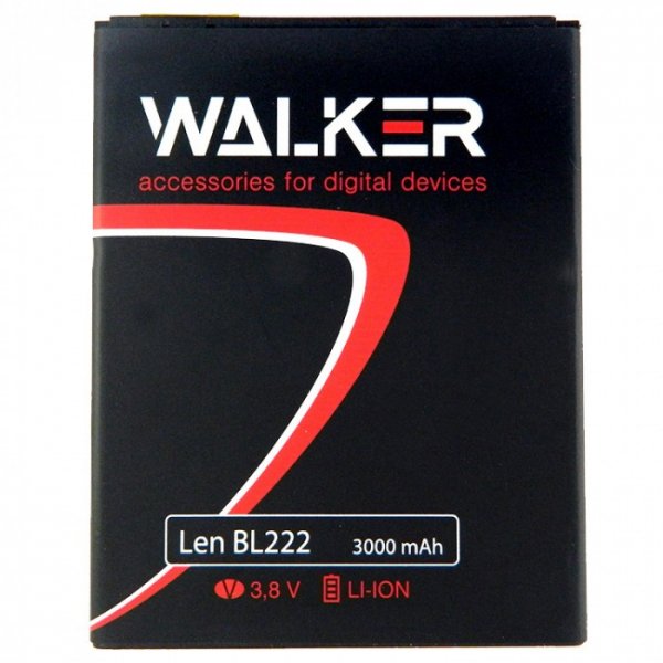 АКБ Lenovo (BL222) S660 (3000 mAh), WALKER