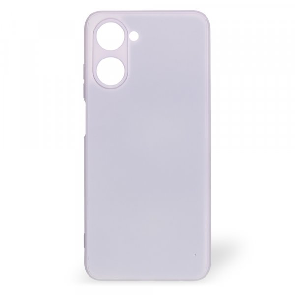 Realme 10 Бампер чехол силиконовый матовый, лиловый New