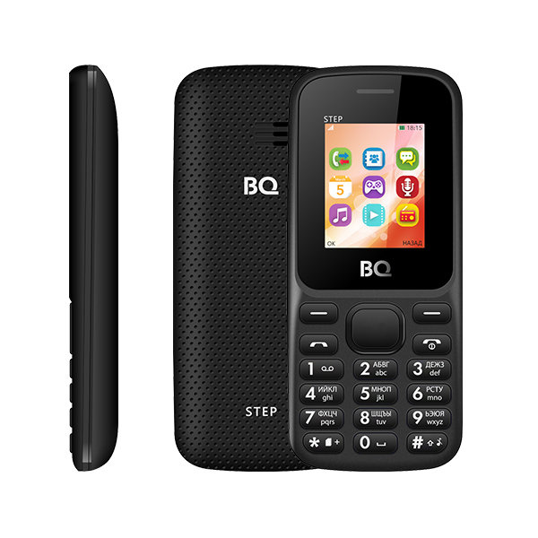 Мобильный телефон BQ 1805 Step (1.77" / 600мАч) Черный