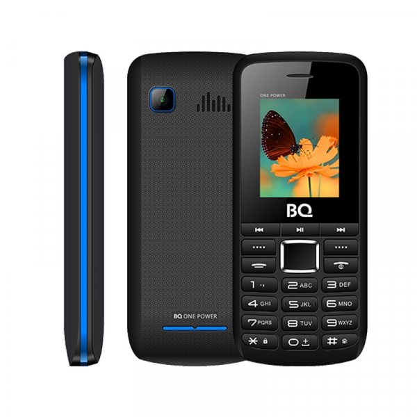 Мобильный телефон BQ 1846 One Power (1.77" / 2500мАч) Чёрный+Синий