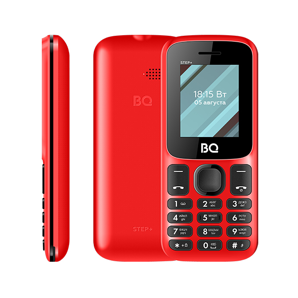 Мобильный телефон BQ 1848 Step+ (1.77" / 600мАч) Красный+Черный