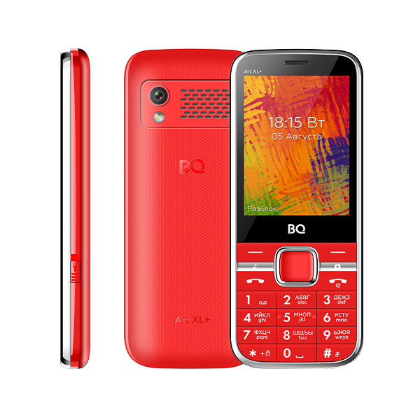 Мобильный телефон BQ 2838 Art XL+ (2.8" / 1400мАч) Красный