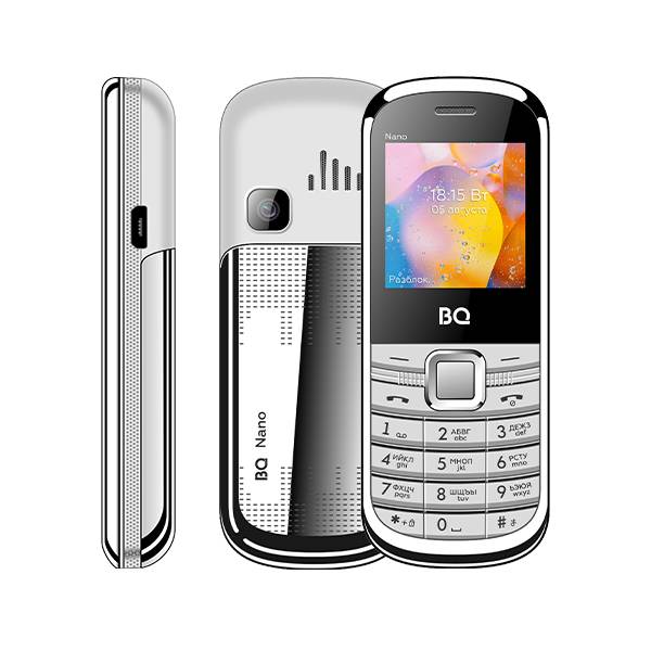 Мобильный телефон BQ 1415 Nano (1.44" / 400мАч) Серебряный