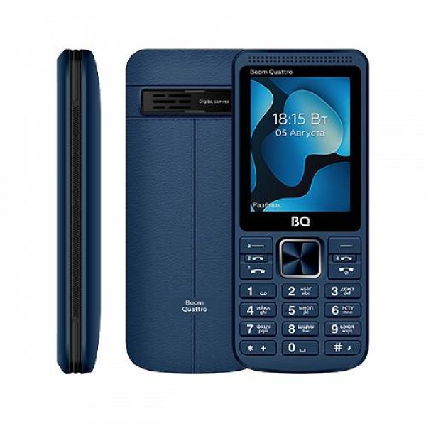 Мобильный телефон BQ 2455 Boom Quattro (2.4" / 2700мАч) Синий