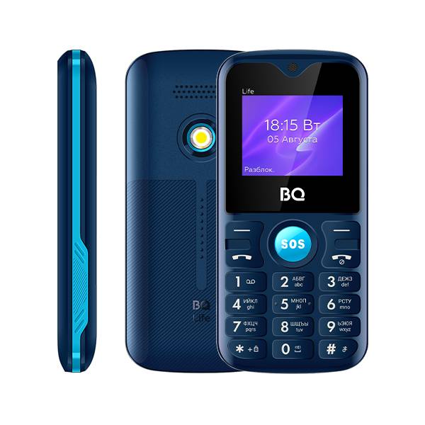 Мобильный телефон BQ 1853 Life (1.77" / 600мАч) Синий