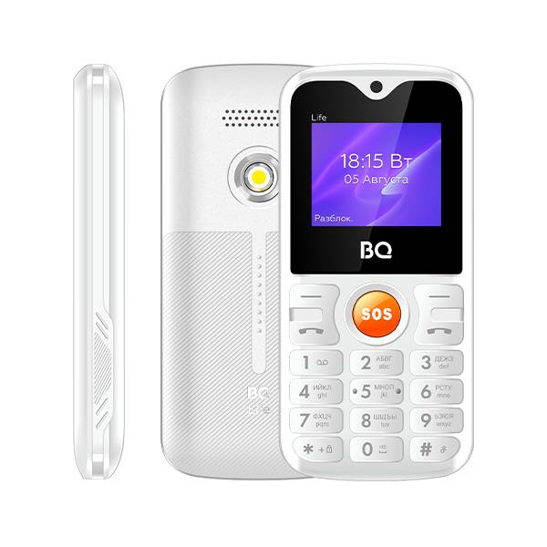Мобильный телефон BQ 1853 Life (1.77" / 600мАч) Белый