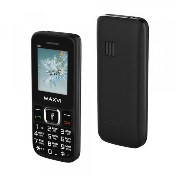 Мобильный телефон Maxvi C3i (1.77" / 800мАч) black