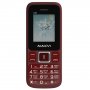 Мобильный телефон Maxvi C3n (1.77" / 800мАч) wine red