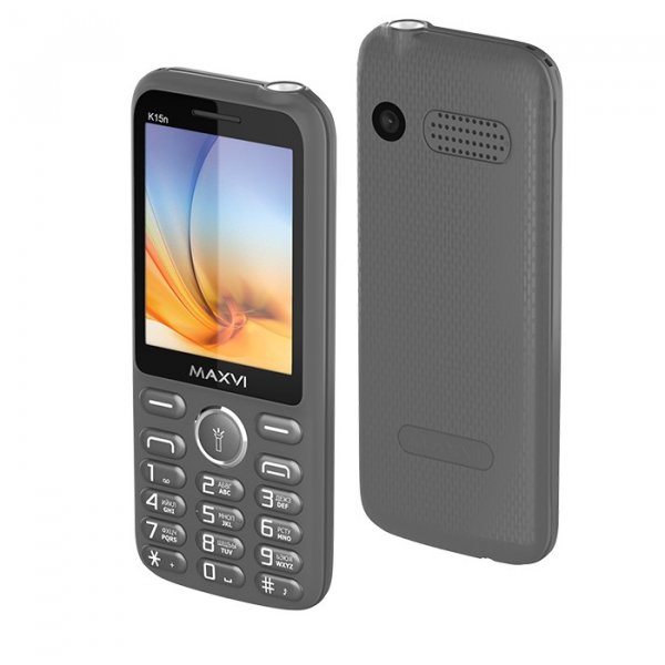 Мобильный телефон Maxvi K15n (2.8" / 1400мАч) grey