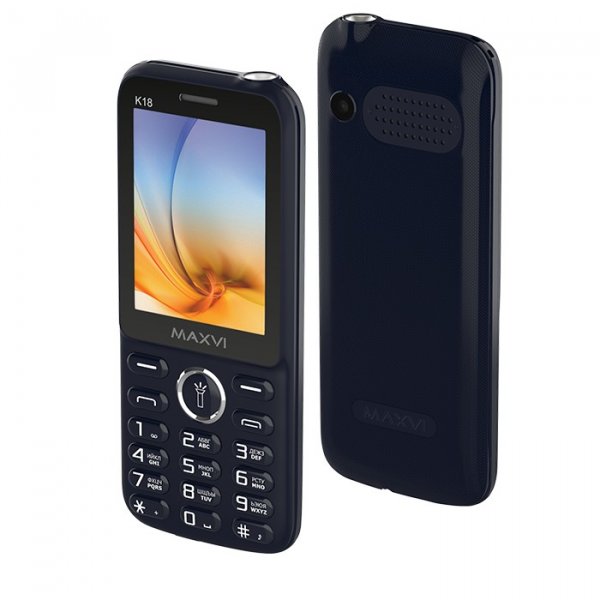Мобильный телефон Maxvi K18 (2.4" / 800мАч) blue