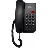 Проводной телефон Ritmix RT-311 (настольный/настенный), чёрный