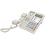 Проводной телефон Ritmix RT-495, дисплей, FSK/DTMF (настольный/настенный), белый