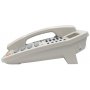 Проводной телефон Ritmix RT-495, дисплей, FSK/DTMF (настольный/настенный), белый