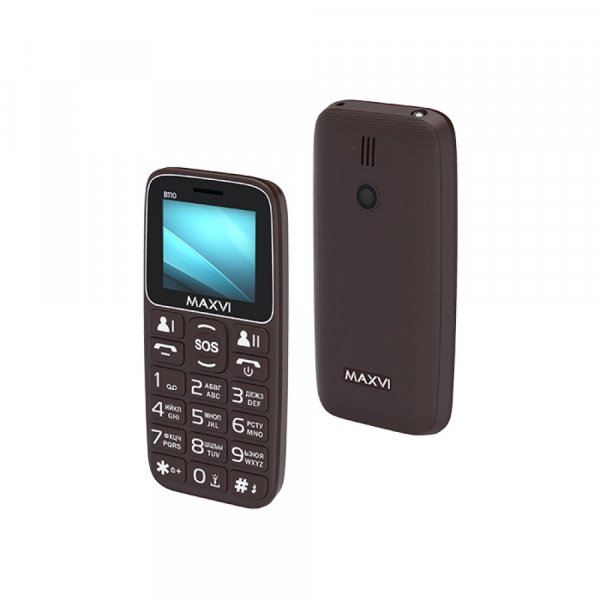 Мобильный телефон Maxvi B110 (1.77" / 1000мАч) brown