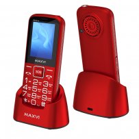 Мобильный телефон Maxvi B21ds up (2.4" / 2300мАч / Type-C) red