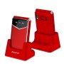 Мобильный телефон Maxvi E11ds (2.8" / 1500мАч / Type-C) red-silver