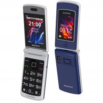 Мобильный телефон Maxvi E28 (2.8"+2.4" / 2000мАч / Type-C) blue