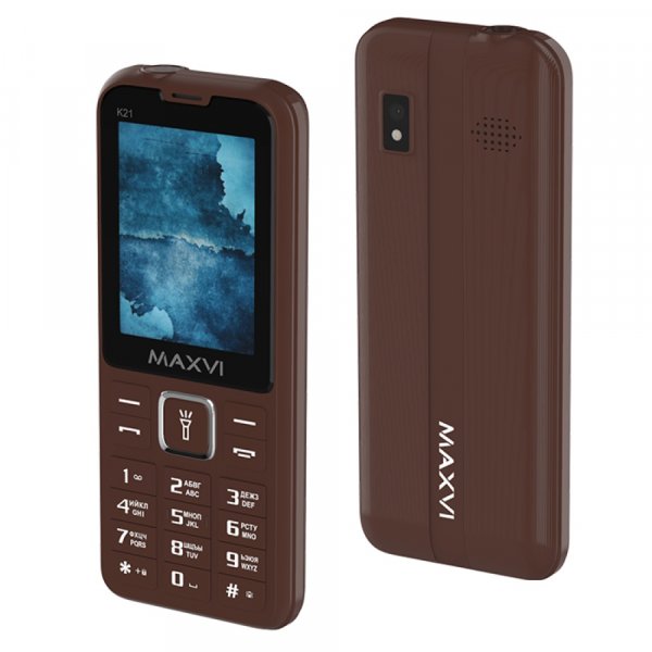 Мобильный телефон Maxvi K21 (2.4" / 1400мАч) chocolate