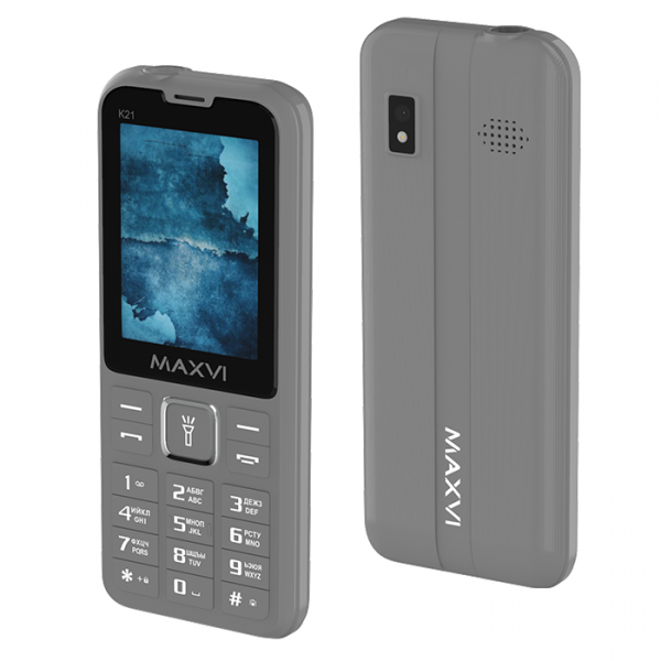 Мобильный телефон Maxvi K21 (2.4" / 1400мАч) grey