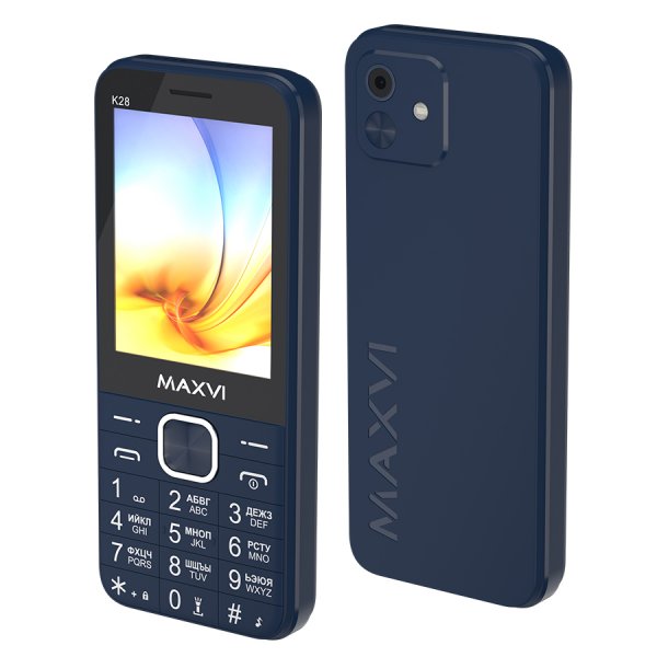 Мобильный телефон Maxvi K28 (2.8" / 1800мАч / Type-C) blue