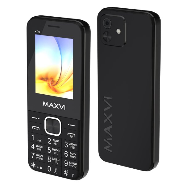 Мобильный телефон Maxvi K29 (2.4" / 1800мАч / Type-C) black