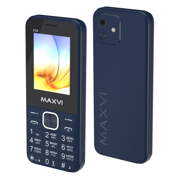 Мобильный телефон Maxvi K29 (2.4" / 1800мАч / Type-C) blue