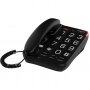 Проводной телефон Maxvi CB-01, чёрный