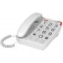 Проводной телефон Maxvi CB-01, белый