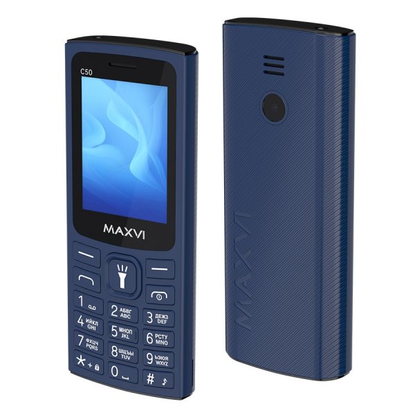 Мобильный телефон Maxvi C50 синий