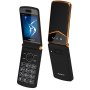 Мобильный телефон Maxvi E11ds (2.8" / 1500мАч / Type-C) black-gold