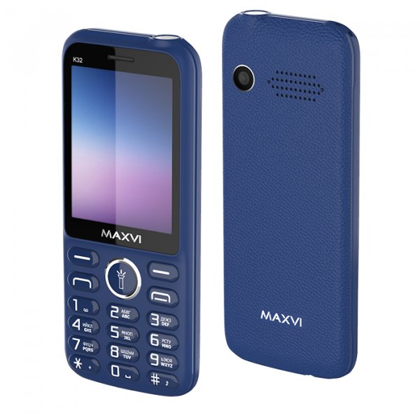 Мобильный телефон Maxvi K32 (3.2" / 1400мАч) blue