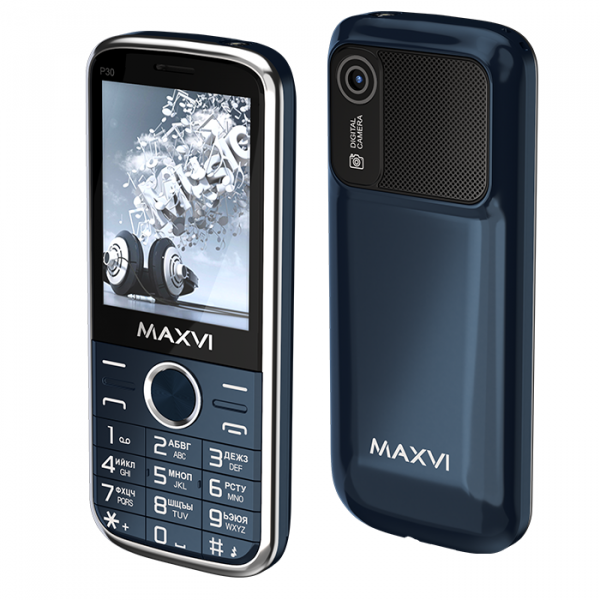 Мобильный телефон Maxvi P30 (2.8" / 1800мАч) blue