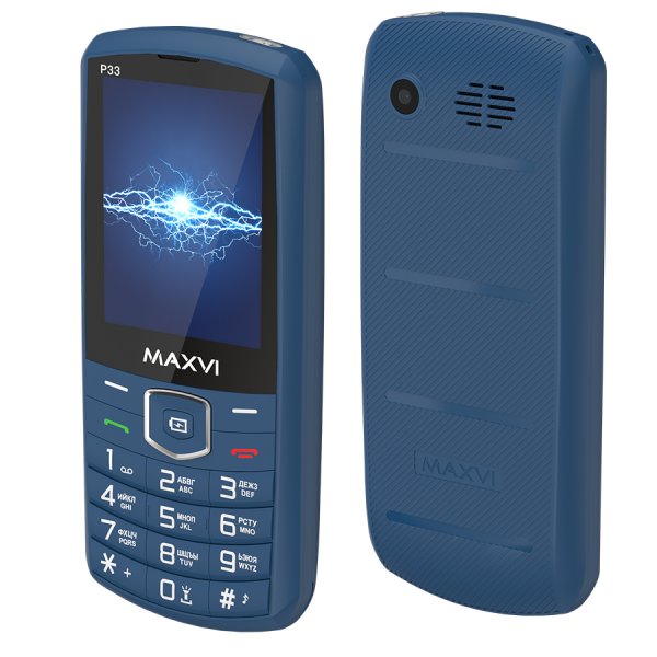 Мобильный телефон Maxvi P33 (2.8" / 4000мАч / Type-C) marengo