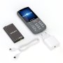 Мобильный телефон Maxvi P33 (2.8" / 4000мАч / Type-C) dark grey